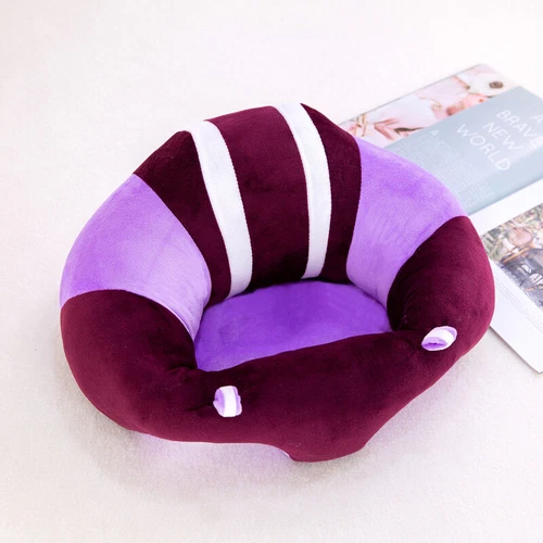 Sillón infantil peluche asiento de bebé silla suave cojín sofá juguete saco de asiento - Imagen 8 de 24