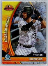 2024 Bowman Chrome '23 AFL Fall Stars #AFLS8 Sterlin Thompson