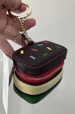 NWT Kate Spade Dolci 3D Rainbow Cookie Coin Purse Novelty Collector Item