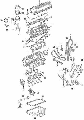 OEM NEW GENUINE 2008-2014 Ford Expedition Left Engine