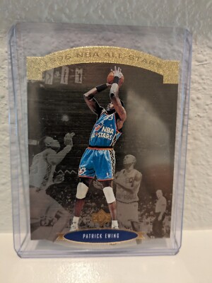  PATRICK EWING 1995-96 SP ALL STAR GOLD  DIE CUT  