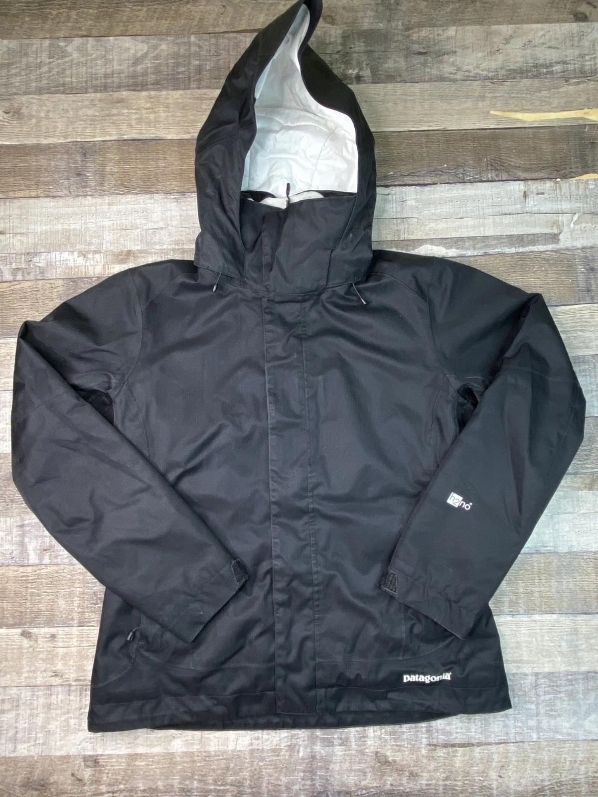 Patagonia Hooded Insulated Black Ski Jacket H2nO Women’s M Snowbelle Pit Zips
Opens in a new window