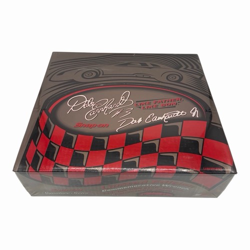 Dale Earnhardt Sr Jr Snap-On wie Vater wie Sohn Schraubenschlüssel & Druckguss-Autos neu - Bild 7 von 7