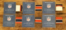 Lot of Walter Payton Chicago Bears Game Used Worn Jersey Patches Swatches NFL