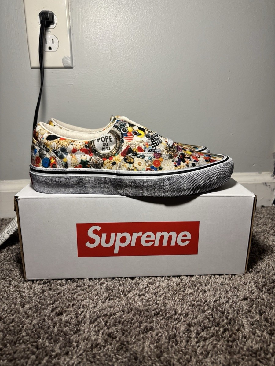 Vans x Supreme x Mike Kelly Era Size 8 | eBay
