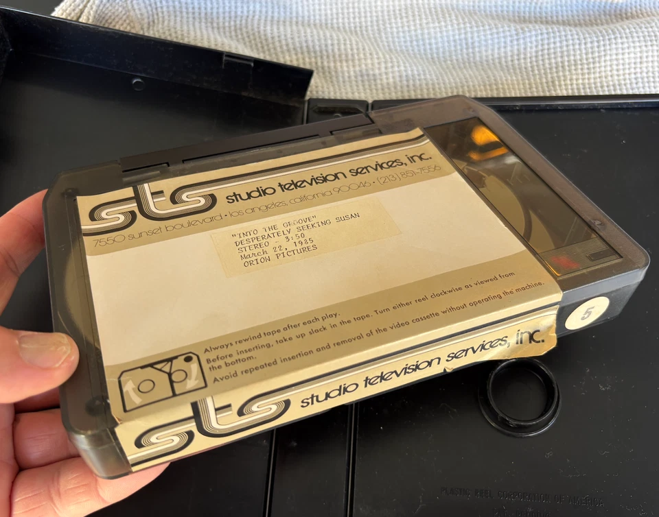 Desperately seeking susan Madonna music video movie Master Tape 80's vintage - Image 3 of 4