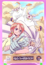 Nami vs Hotori /One Piece Trading Card Japanese Bandai Pirate King Gummy 168