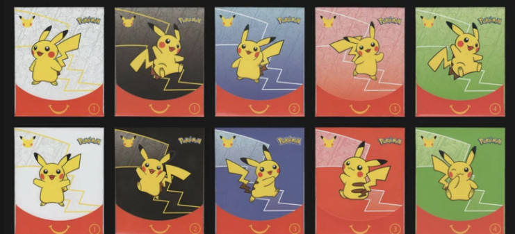 McDonald's Pokémon 25th Anniversary Happy Meal Booster Pack | FACTORY SEALED