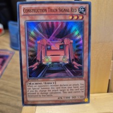 Yu-Gi-Oh Construction Train Signal Red 1st.Edition Super Rare DRLG-EN038