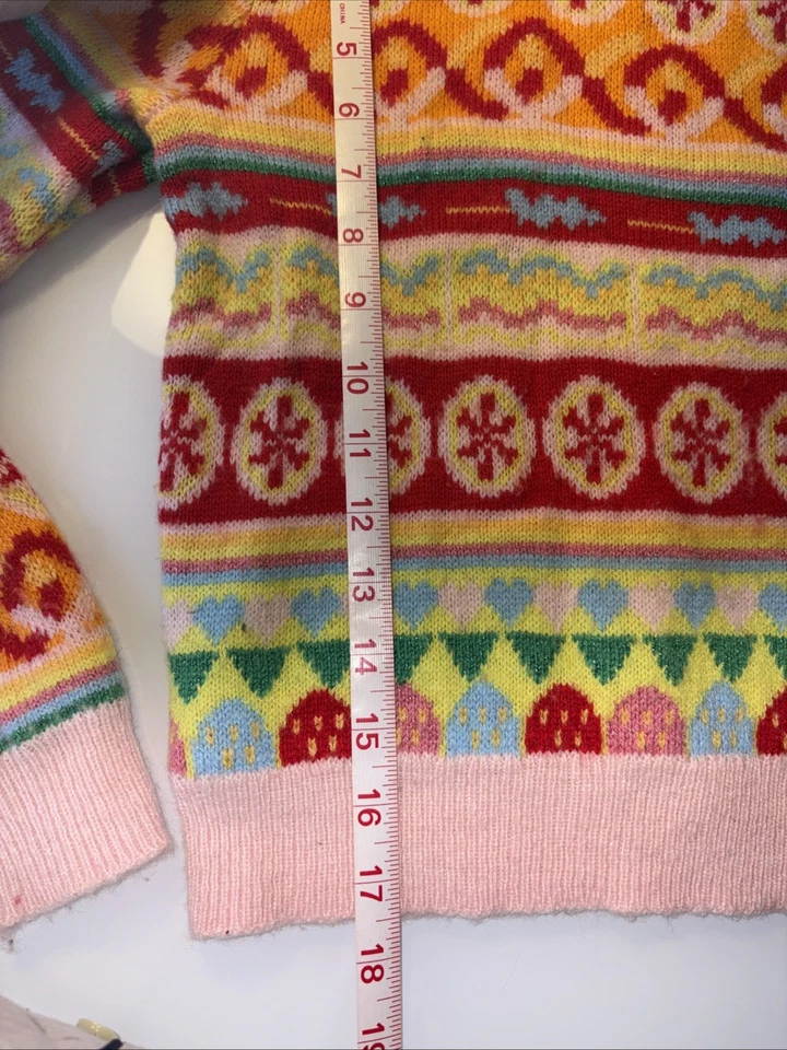 J. Suéter suéter de lana Crewcuts para niñas talla 6-7 Foto 4 de 4