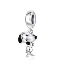New Snoopy Peanuts Friends Pendant Charm Necklace Cute Silver Plated Jewelry Hi