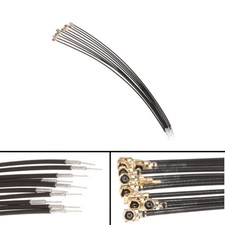 2x  u.fl IPEX MHF4 female to 1.13mm Raw End Cab Pigtail Antenna WiFi Port Jumper
