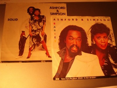 2 Singles von : Ashford & Simpson  /  Babie - Solid