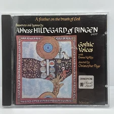Feather on the Breath of God Abbess Hildegard Bingen CD Gothic FREE UNTRACK POST
