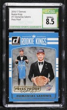 2016 Panini Donruss Rookie Kings Press Proof Domantas Sabonis #11 CSG 8.5 0ui9