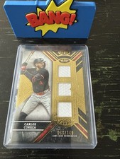 2024 Topps Tier One - Minn. Twin Carlos Correa #T1R-CCO Gold Foil /149 (MEM)