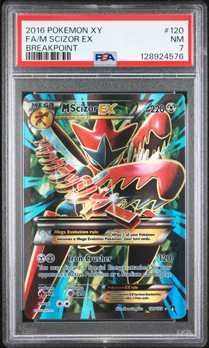M Scizor-EX graded PSA 7 for sale on eBay