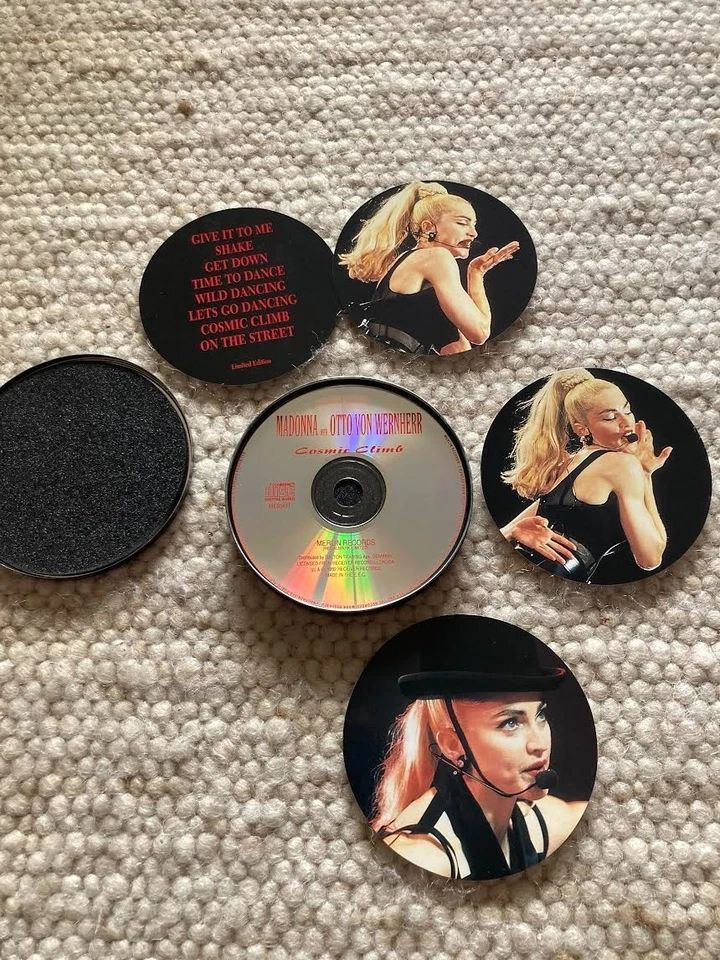 Madonna-Cosmic Climb CD Album UK Circular Tin CD Album wie neu,Made in England - Bild 3 von 3