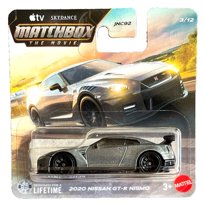 Matchbox 2020 Nissan GTR R35 Nismo 3/12 The Movie 26 1:64 Modellauto JDM Spoiler
