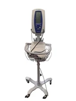 WELCH ALLYN SPOT VITAL SIGNS MONITOR ON ROLLING STAND
