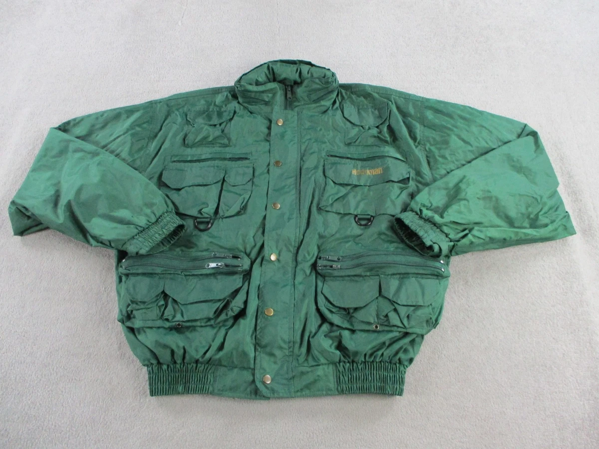 90s hodgman フィッシングジャケット POST JUNK / 90's HODGMAN Multi Pocket Nylon Fishing Jacket [XXL]