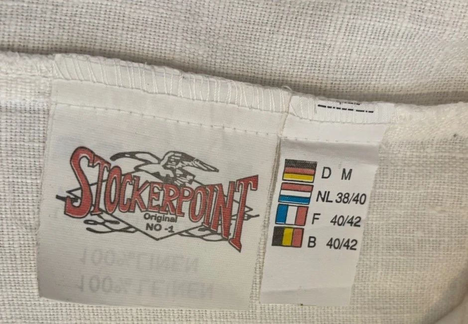 Stockerpoint Damen Trachten Bluse Langarm Weiß Gr. M - Bild 4 von 4