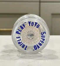 Vintage SuperYo YoYo Clear Triple Play (New/Old Stock, In Plastic)  