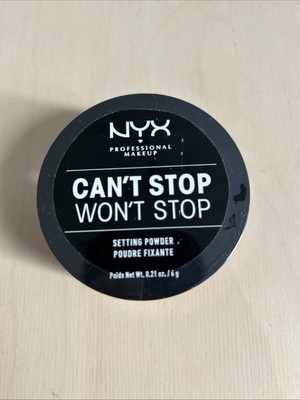 NYX Professional Makeup Can t Stop Won t Stop Medium Deep Setting Powder
