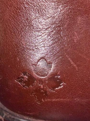 Patricia Nash Damen-Kampfstiefel Sizilien Blockabsatz Größe US 7,5 M merlotrot Leder - Bild 2 von 15