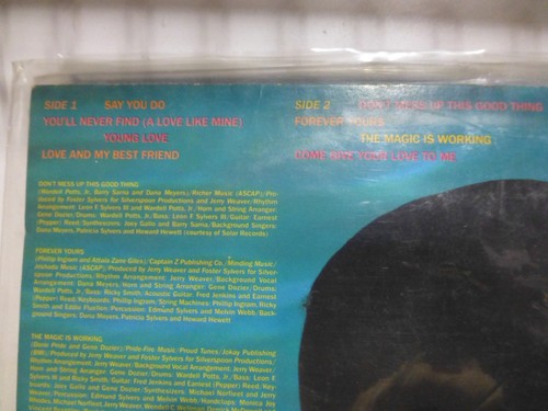 JANET JACKSON SELF TITLED NEAR MINT LP - Picture 2 of 2
