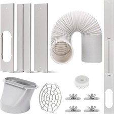 Portable Ac Window Vent Kit With 5.9 Exhaust Hose Window Seal Kit For Portable
