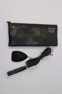 Shure MX391 Omnidirectional Condenser Microphone TESTED Microflex Boundary