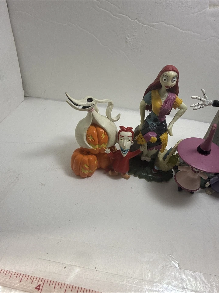 圣诞夜惊魂 PVC 公仔蛋糕装饰杰克、莎莉和零! — 第 4/4 张图片