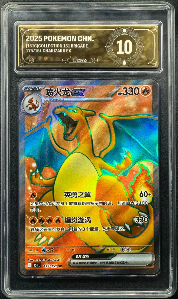Charizard Pokémon TCG Nintendo Metal Individual Collectible Card