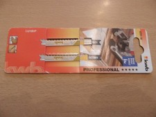 kwb Stichsägeblatt Stichsägeblätter, LAMINAT, Holzbearbeitung, Bi-Metall 2 Stück