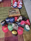 Lot of Vintage Coca Cola Hats and Other Hats