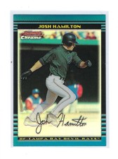 2002 Bowman Chrome Refractor - Josh Hamilton #135 SN 481/500