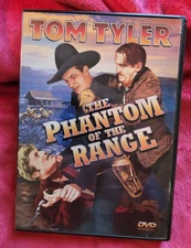 TOM TYLER THE PHANTOM OF THE RANGE Classic B&W Western RARE DVD - FREE SHIPPING 