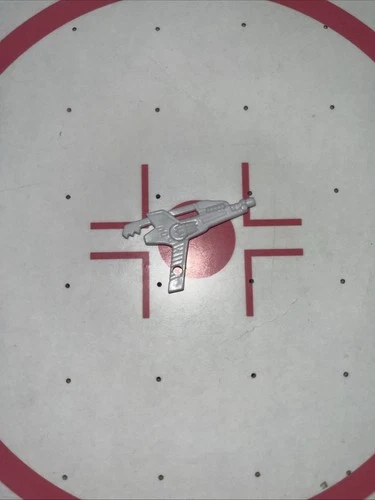 MMPR Gun Blaster Replacement Weapon for 5 1/2” Action Figures White Vintage