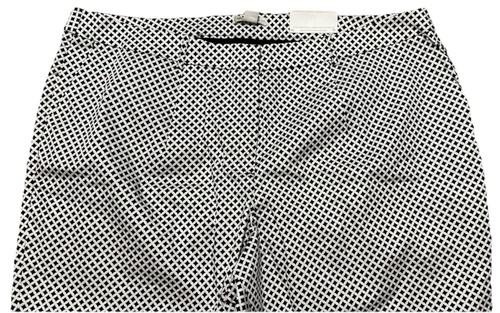 Pantalones al tobillo Cato para mujer clásicos que mejoran la forma negros/blancos carrera 26W - Imagen 3 de 8