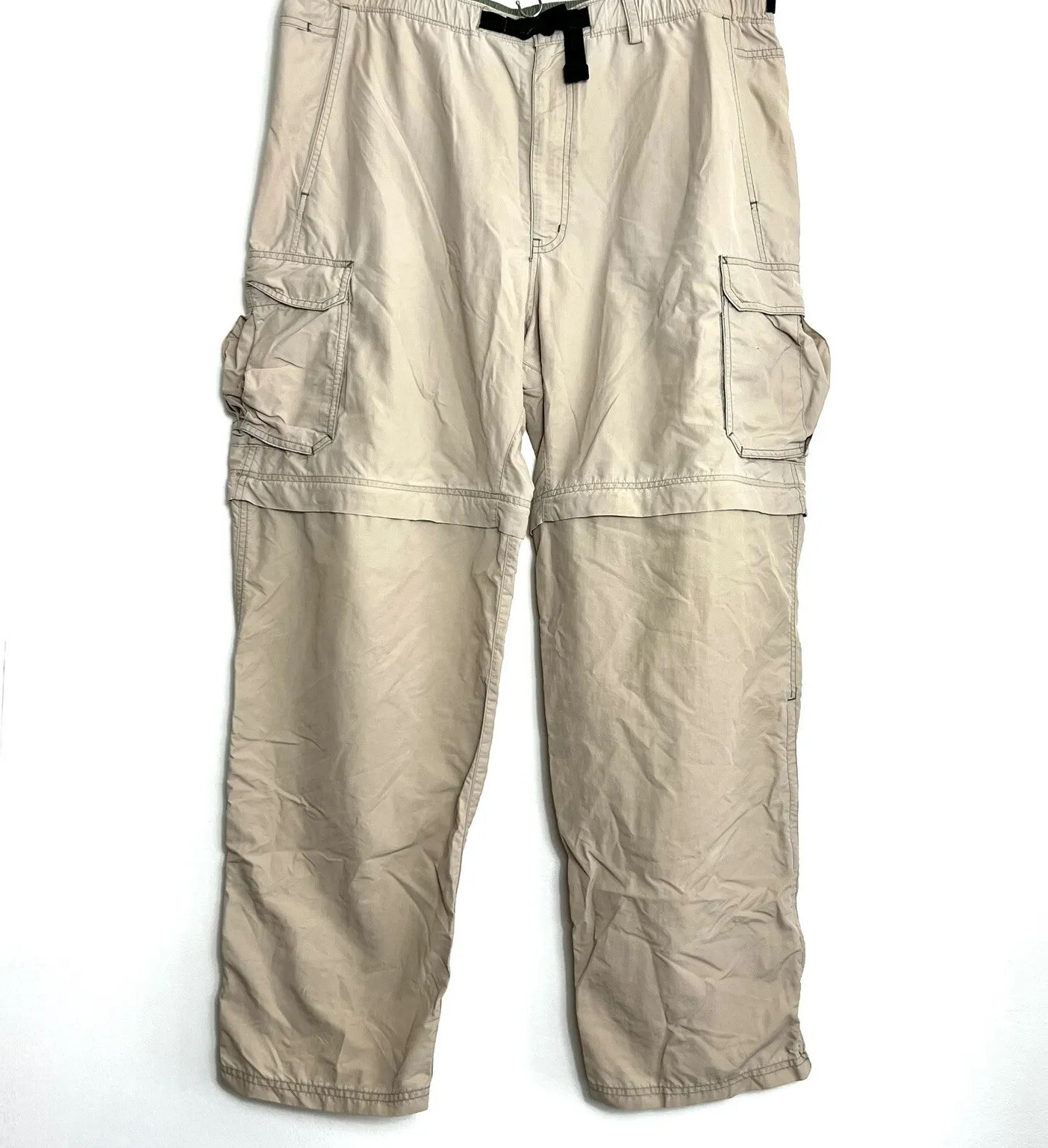 REI Men’s Convertible Cargo Pants Zip Off Shorts XL 3… Gem