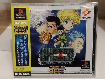 Hunter x Hunter Greed Island Sony PlayStation 1 NTSC-J PS1 KONAMI Japan  import for sale online