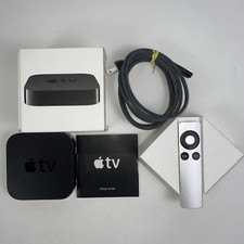 Apple TV (3rd Generation) A1469 8GB HD Media Streamer With Remote Bundle