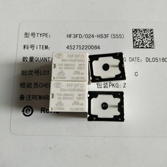 FURREN 10PCS Relè HF3FA-012-ZTF 12VDC HF3FD-012-ZTF HF3FA 012 ZTF HF3FD 012 ZTF 12V HF3FA012ZTF DC12V 10A 250VAC 5PIN Relè Multiuso (Size : HF3FD-012-ZTF FURREN 10PCS Relè HF3FA-012-ZTF 12VDC HF3FD-012-ZTF HF3FA 012 ZTF HF3FD 012 ZTF 12V HF3FA012ZTF DC12V 10A 250VAC 5PIN Relè Multiuso (Size : HF3FD-012-ZTF