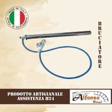 KIT BRUCIATORE A GAS GPL PER FORNO PIZZA pane 978mm Ø51 35Kw, 670mm Ø51 30kw