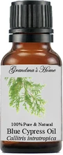 Blue Cypress Essential Oil 15 mL 100% Pure - Therapeutic Grade - Grandma's Home
