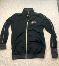 Nike sz LARGE Track Style Logo Zipper Front Zip Jacket Retro/Vintage