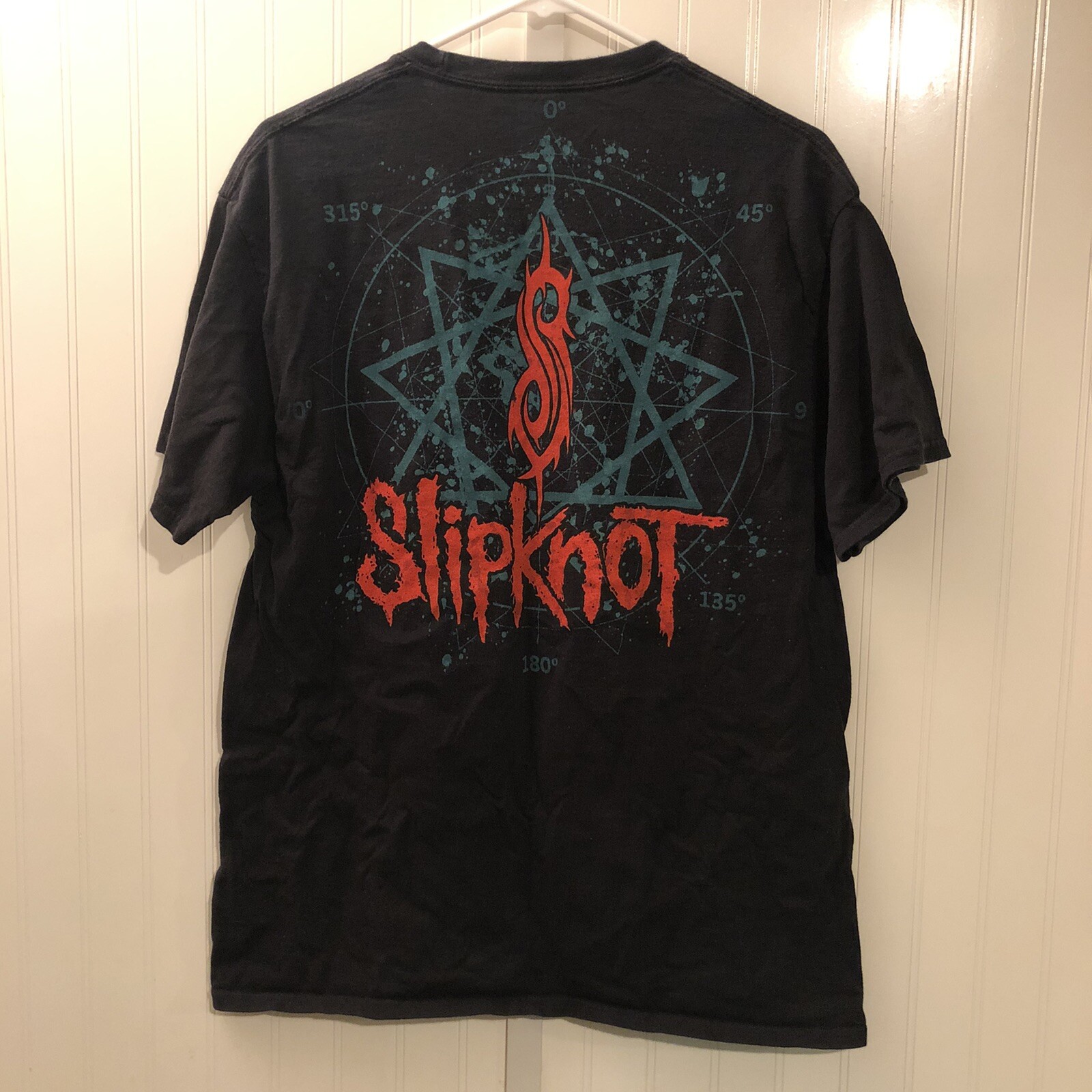 Men\'s Tee eBay Vtg T Large | Rare Metal Double Shirt EUC Sided Band Slipknot