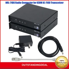 NRL-7100 Radio Connector Radio Link Host + Panel Controller for IC-7100 ot2