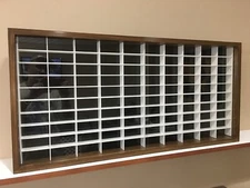 Display Case for 1/64 Diecast Cars (Hot Wheels,Matchbox) 100 Slots (Made in USA)